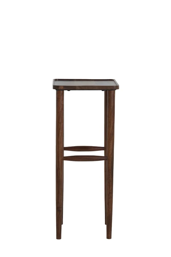 Pillar 42x42x100 cm QIANO acacia wood brown | OUTLET