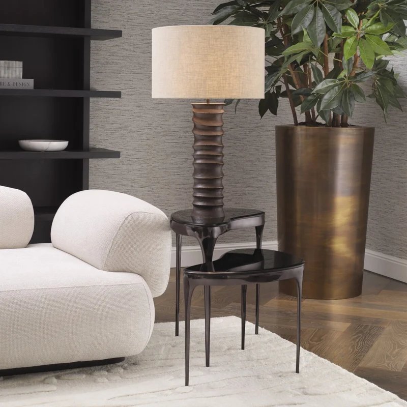 Table Lamp Gilardon Bronze highlight finish