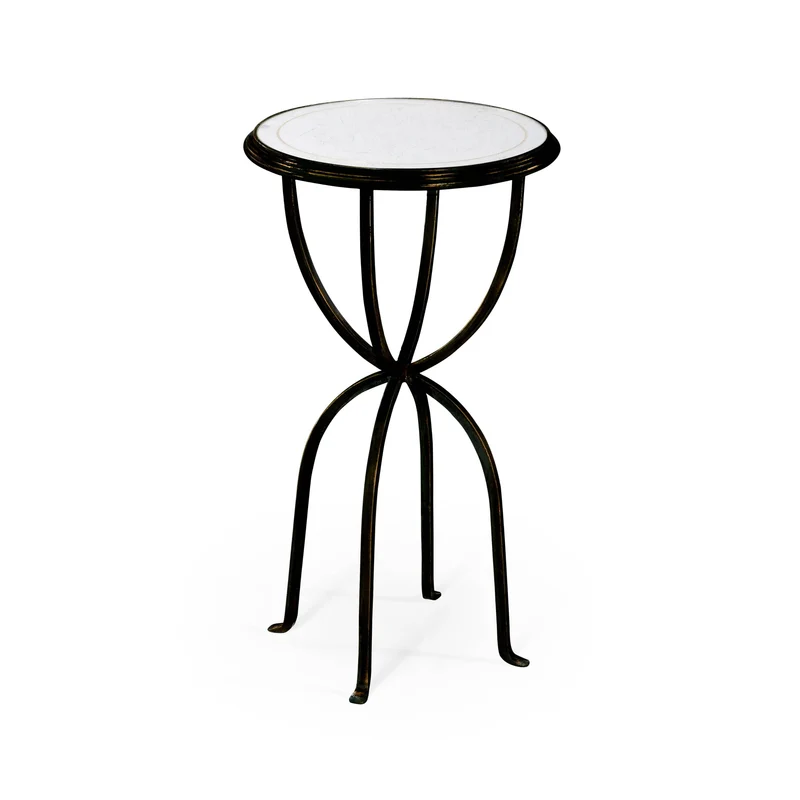 Lamp Table Horseshoe - Bronze