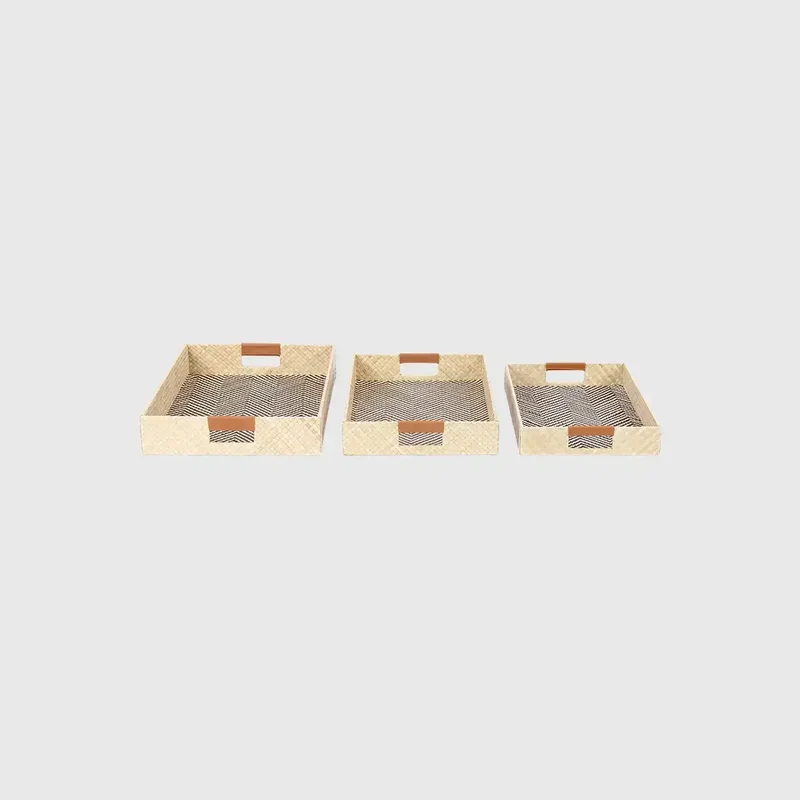 Palm Trays Zig Zag