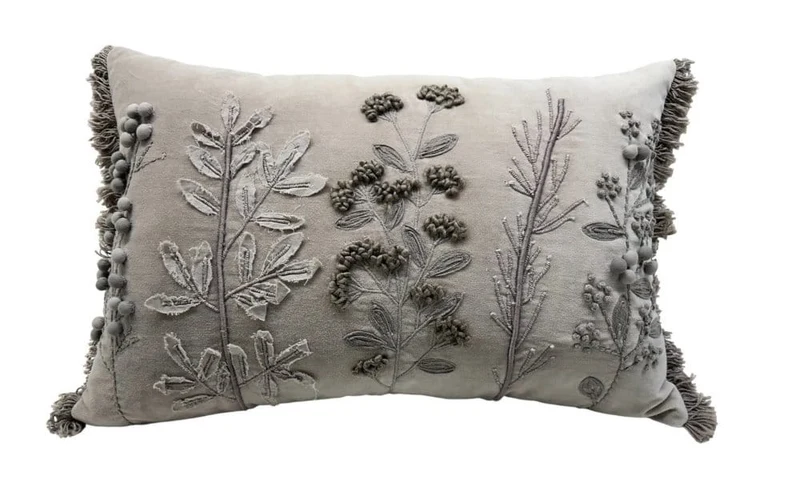 Rectangular Kew Taupe Cushion