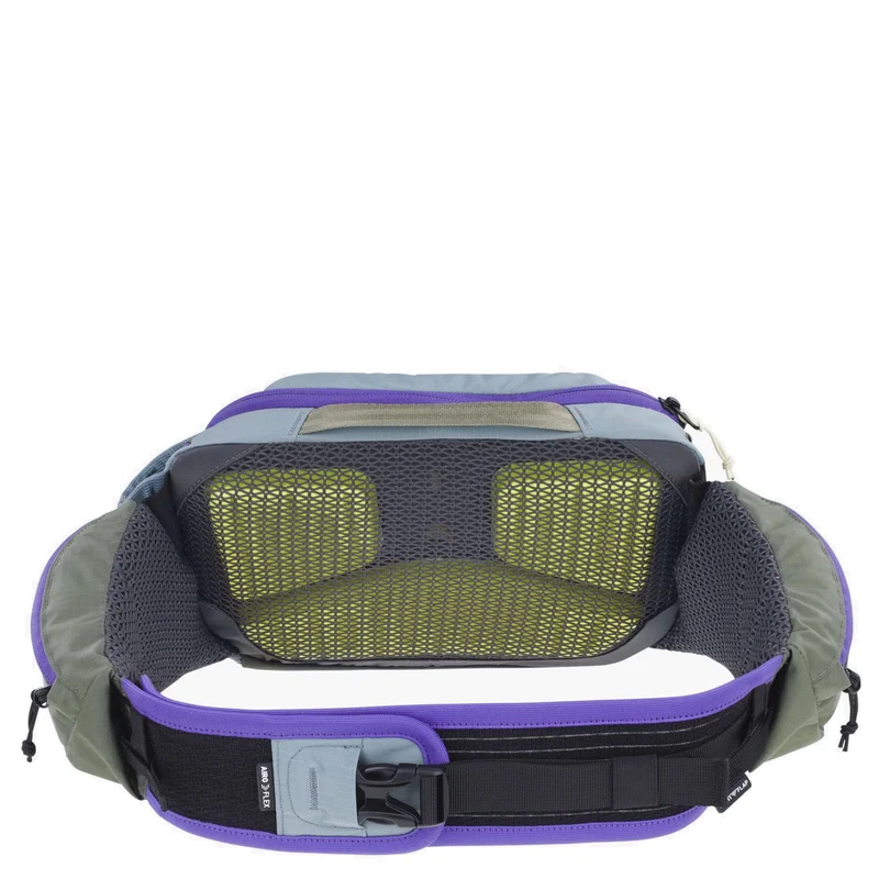 Evoc Hip Pack 3 - Riñonera 28 cm (steel/violet/dark olive)