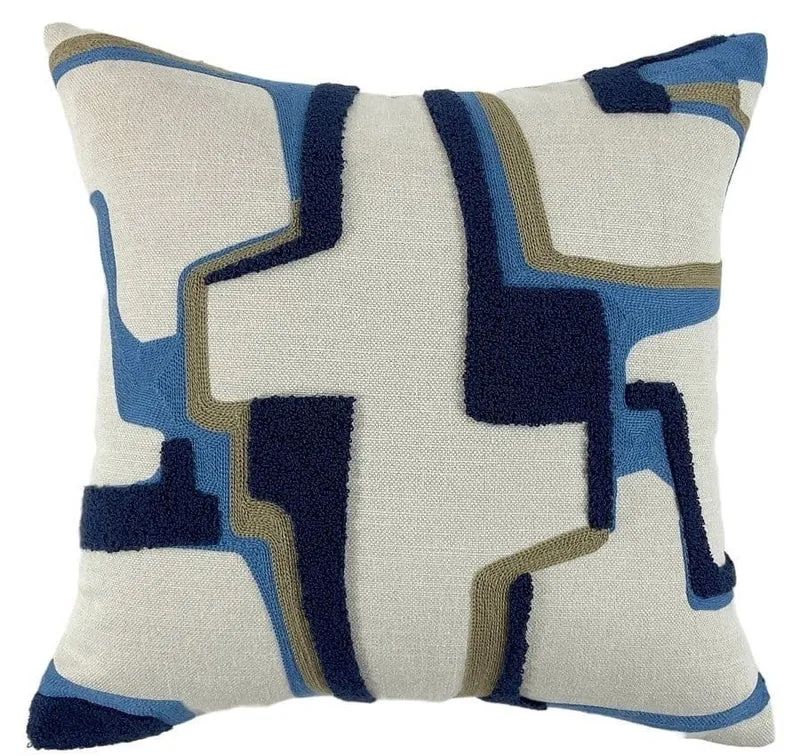 Small Alto Blue Cushion