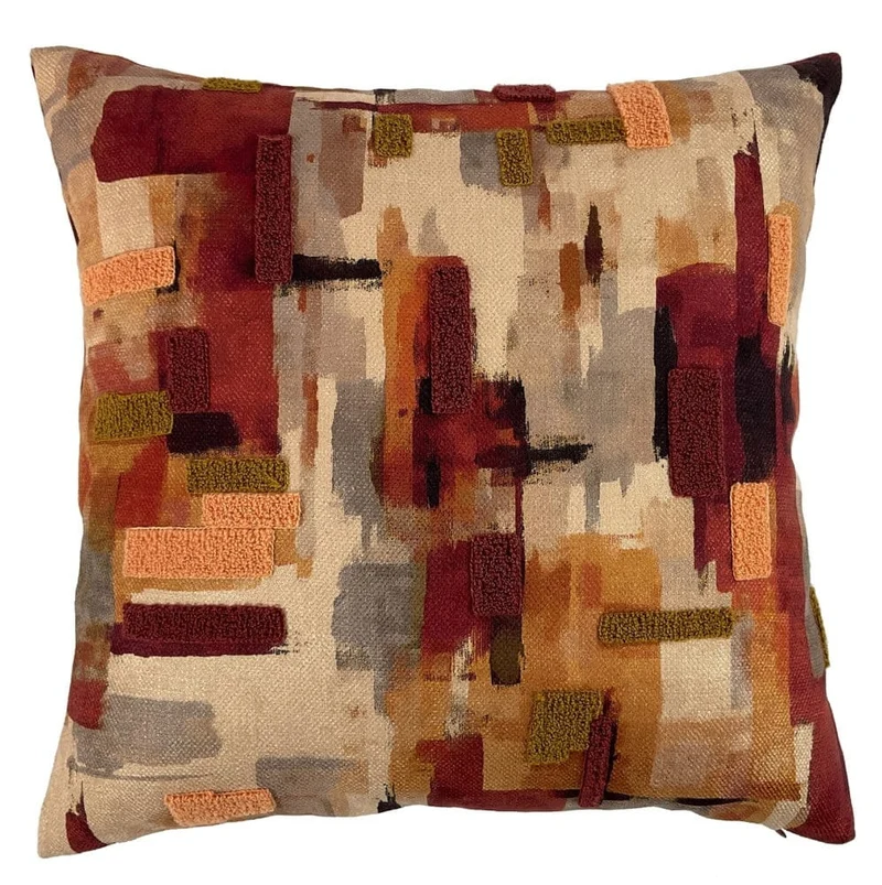 Small Homestead Rust Cushion