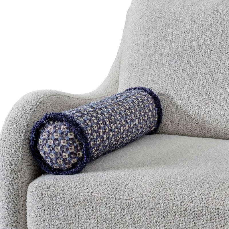 Lala Blue Bolster Pillow