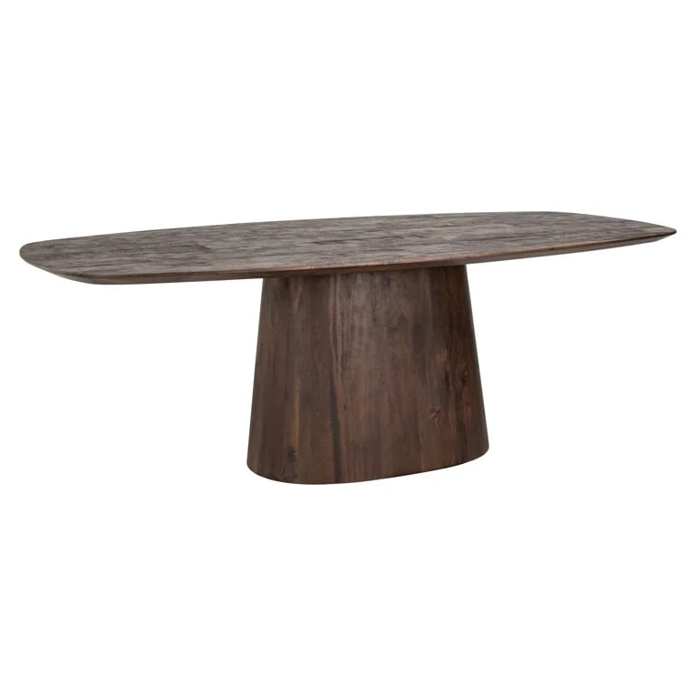 Dining table Alix danish oval 230 (Dark brown) | OUTLET
