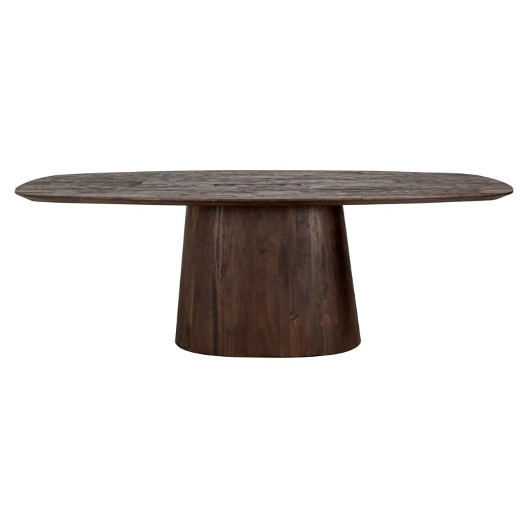 Dining table Alix danish oval 230 (Dark brown) | OUTLET