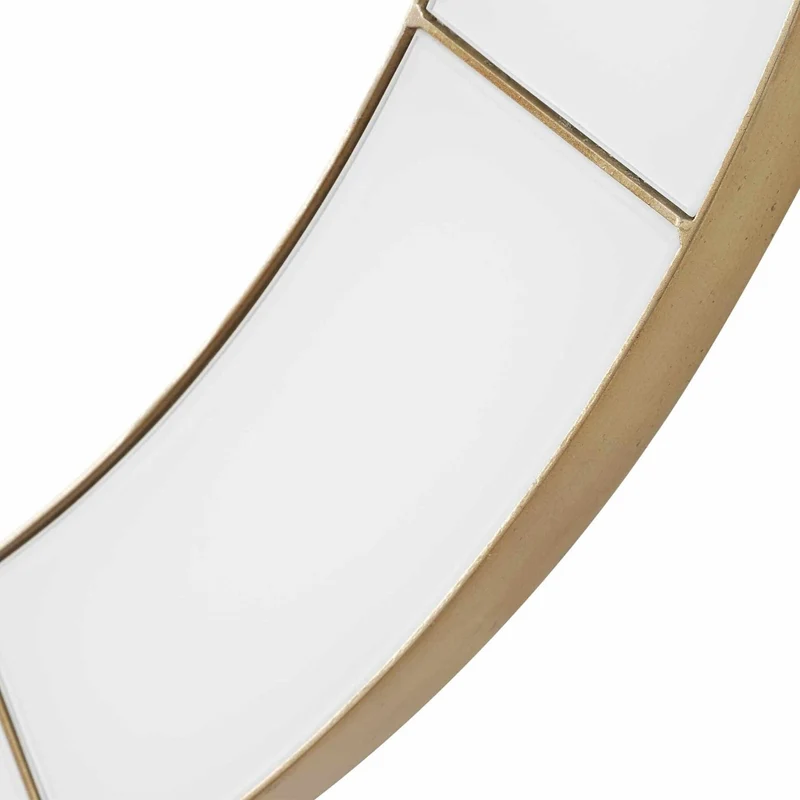 Ivory Halo Minimalist Wall Clock