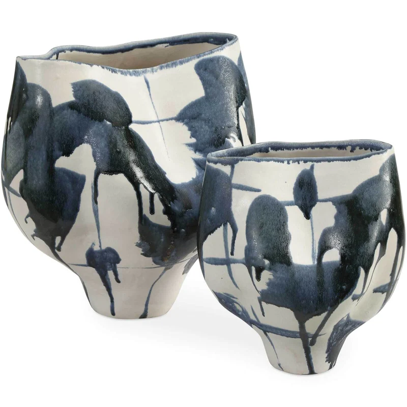 Expressionism Vases - Set of 2