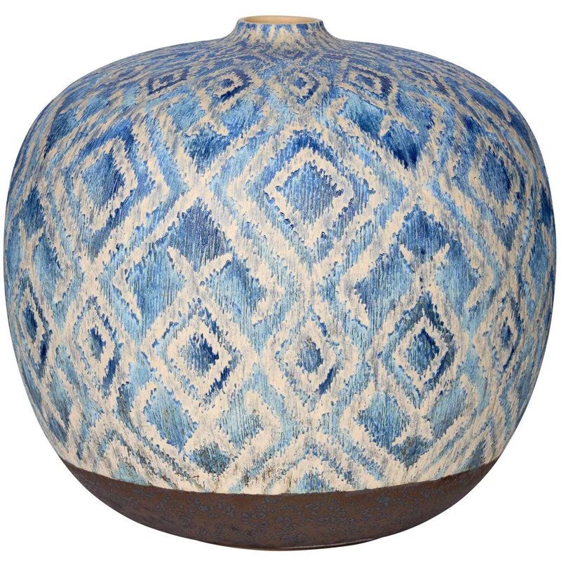 Diamond Batik Vase