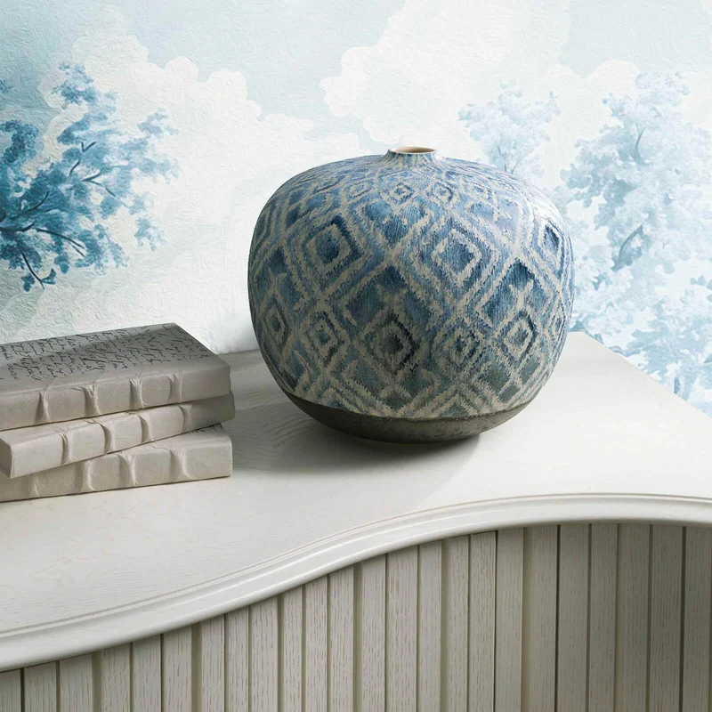 Diamond Batik Vase