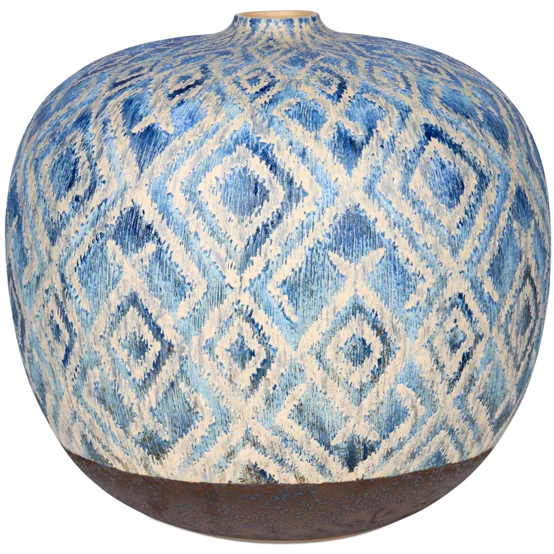 Diamond Batik Vase