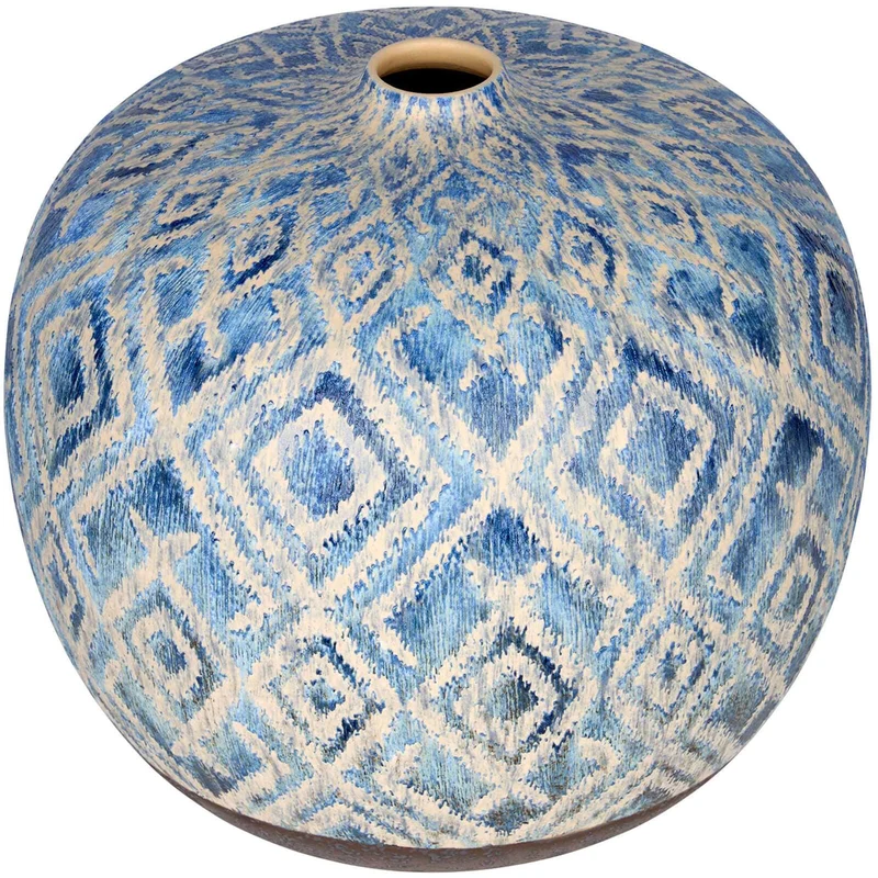 Diamond Batik Vase