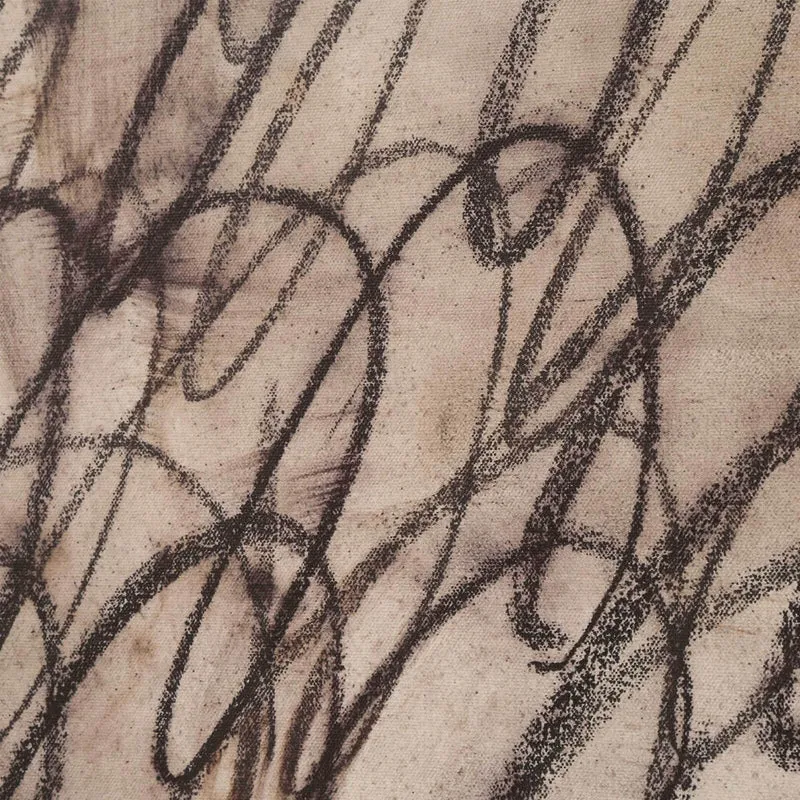 Cursive Framed Canvas