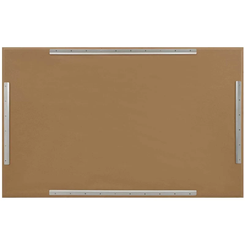 Cursive Framed Canvas