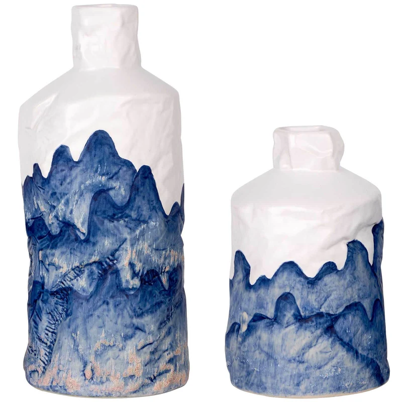 Blue Mountain Bottles - Set of 2