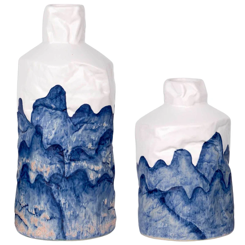 Blue Mountain Bottles - Set of 2