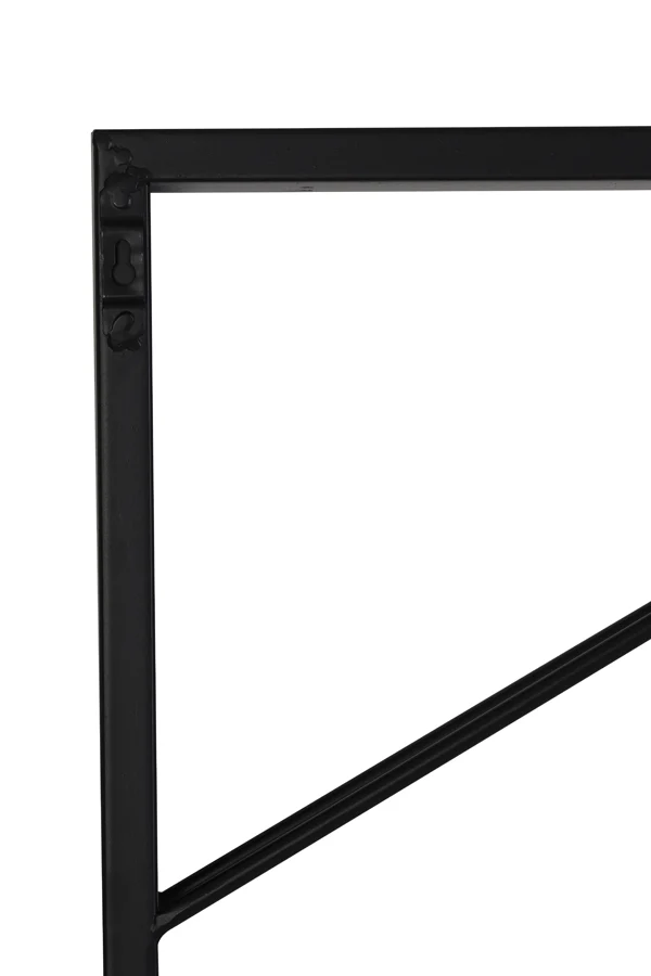 Wine rack 16 bottles 70x6x160 cm MALBEO black | OUTLET