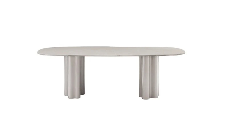 Moon Dining Table 240 - Matte Beige | OUTLET