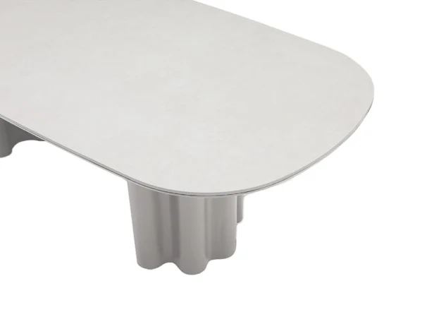 Moon Dining Table 240 - Matte Beige | OUTLET