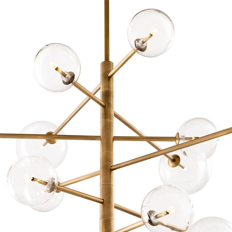Chandelier Argento