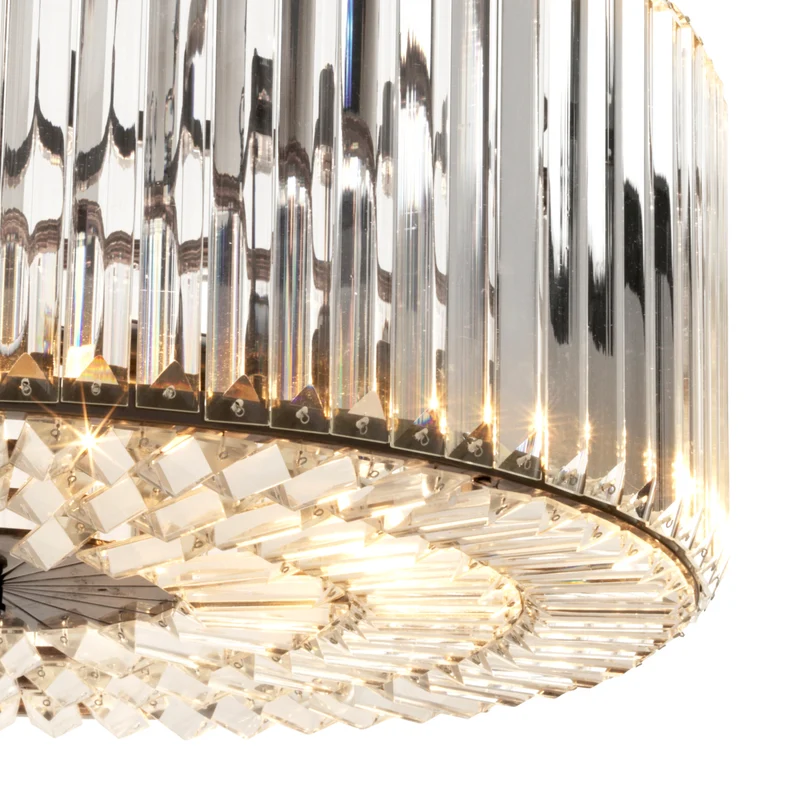 Chandelier Infinity Gunmetal Finish