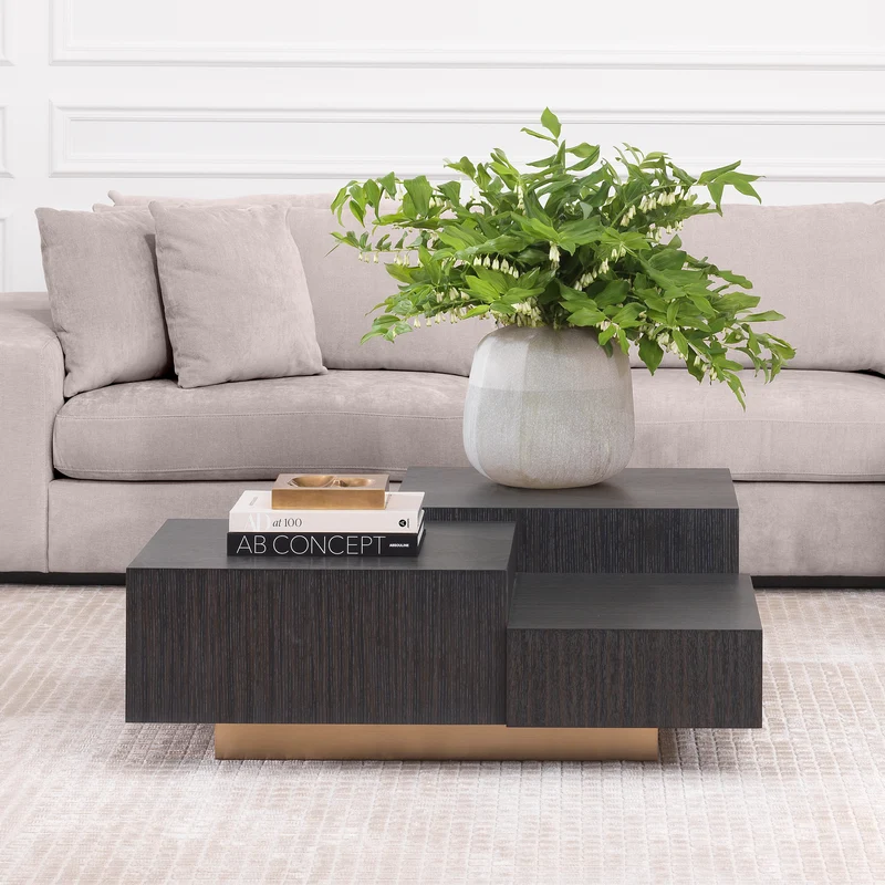Coffee Table Nerone Grey Oak