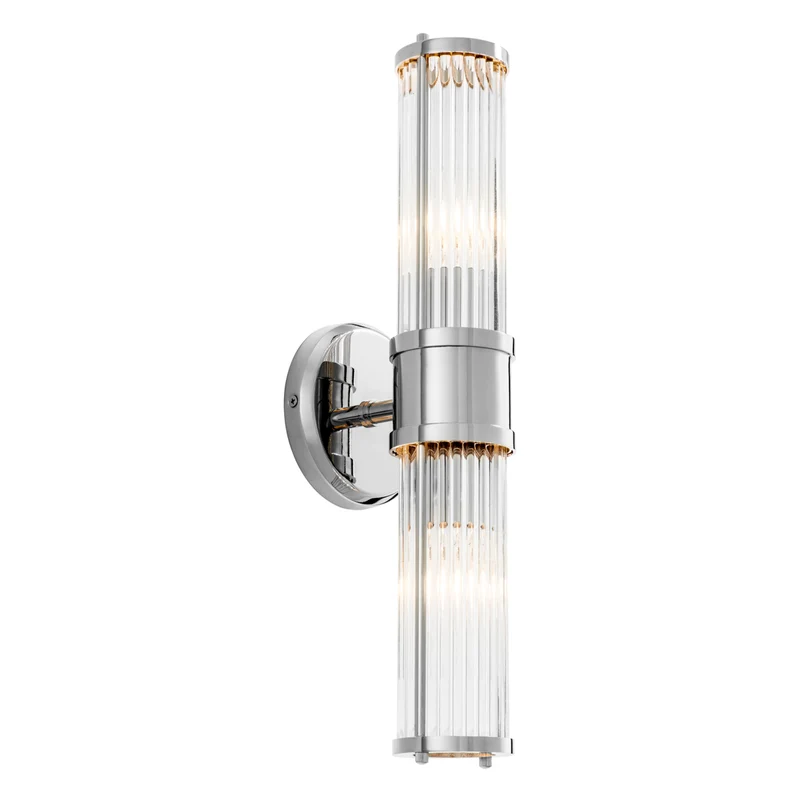 Wall Lamp Claridges Double Nickel