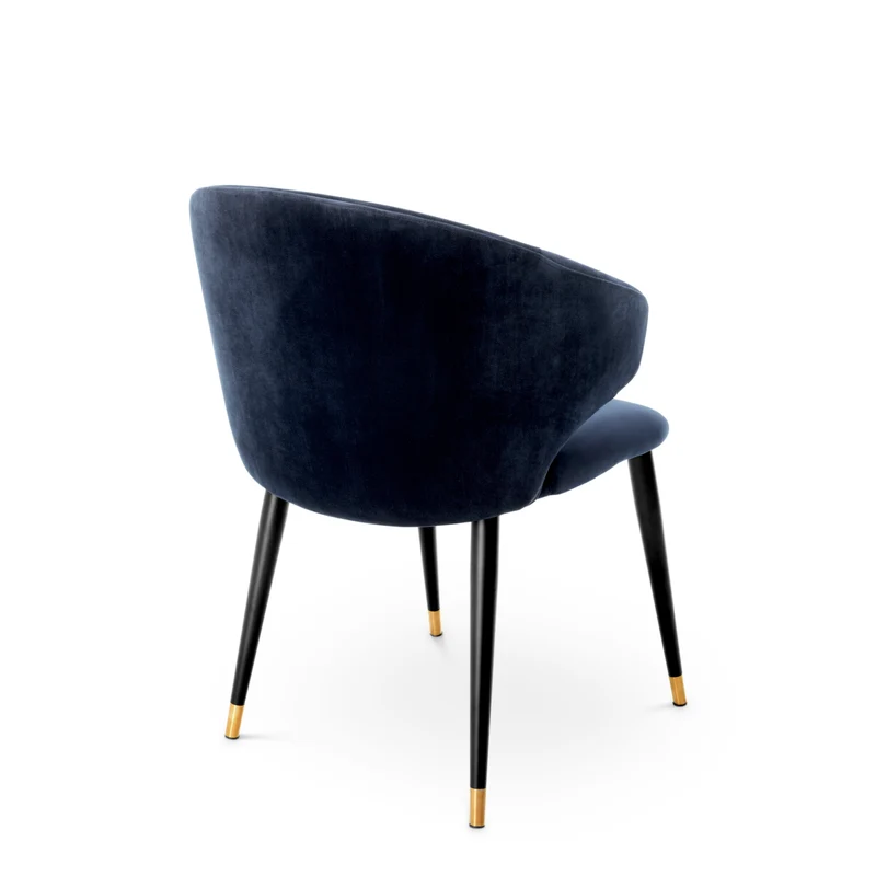 Dining Chair Volante Blue Velvet