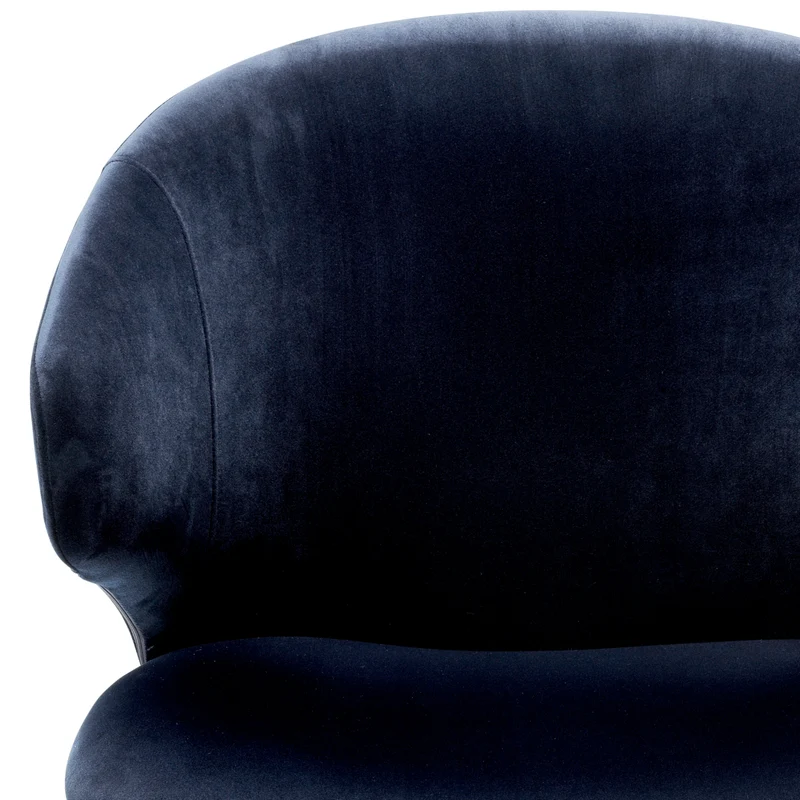 Dining Chair Volante Blue Velvet