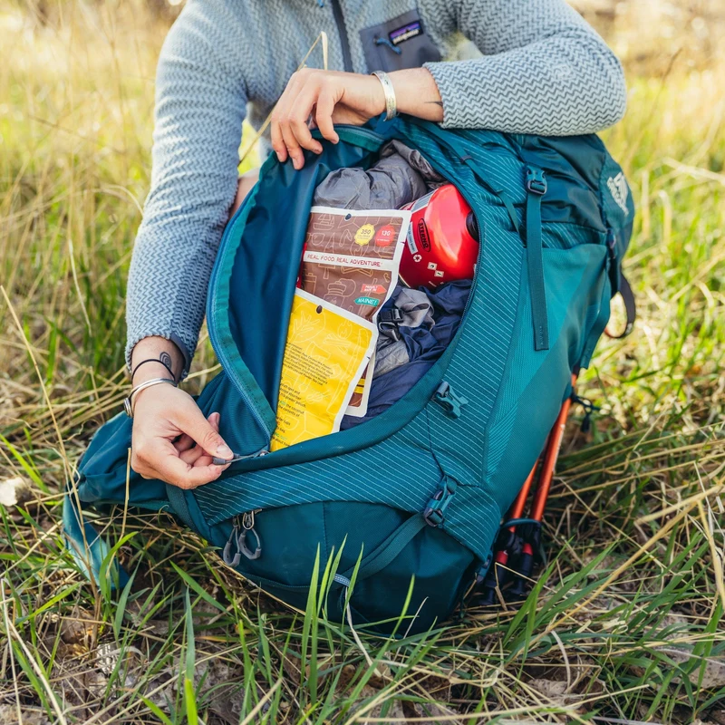Gregory Maven 48 S/M - Mochila de senderismo para mujer 68 cm (ocean slate, SM)