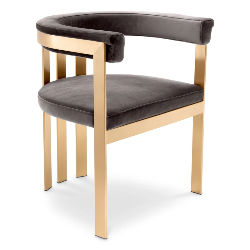 Dining Chair Clubhouse Brass