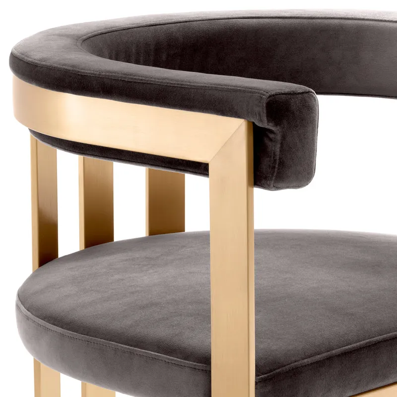 Dining Chair Clubhouse Brass