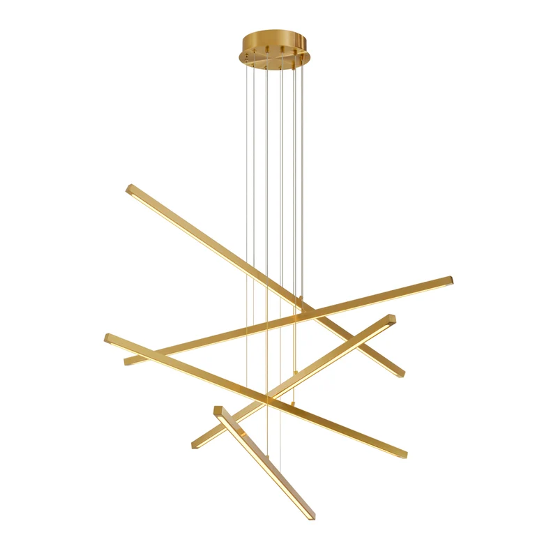 Chandelier Kimpton - Antique Brass Finish