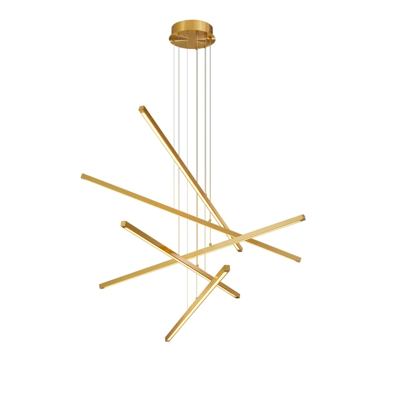 Chandelier Kimpton - Antique Brass Finish
