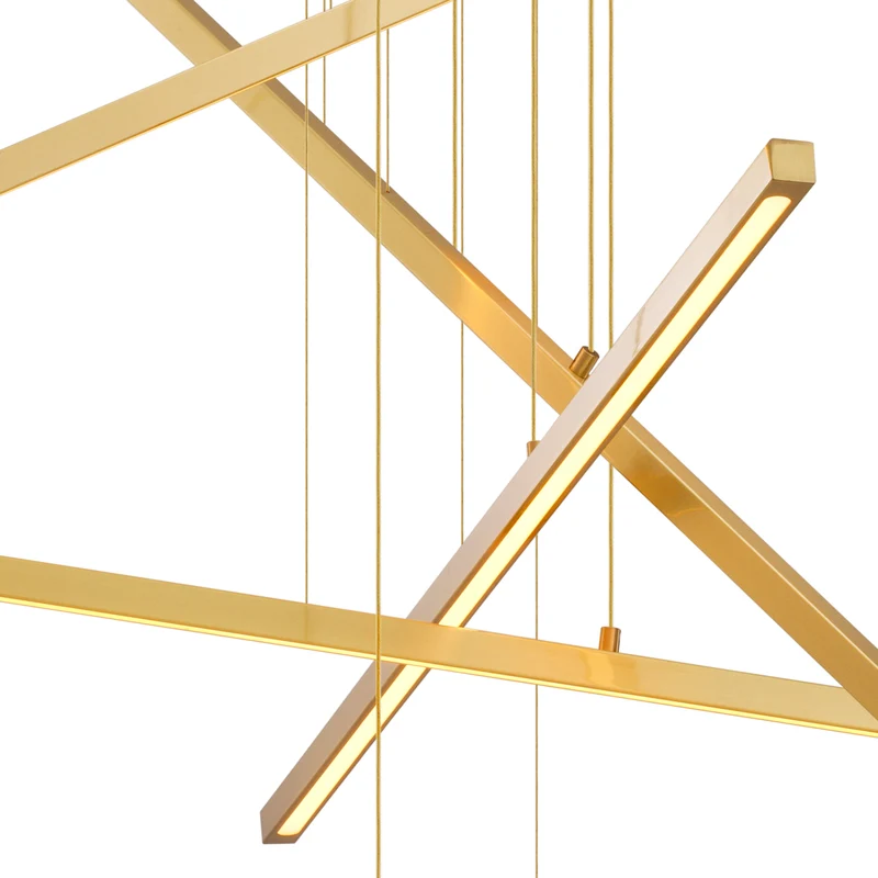 Chandelier Kimpton - Antique Brass Finish