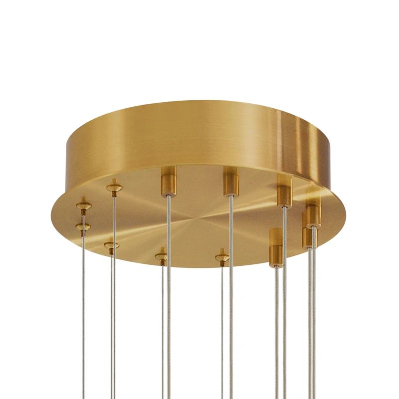 Chandelier Kimpton - Antique Brass Finish
