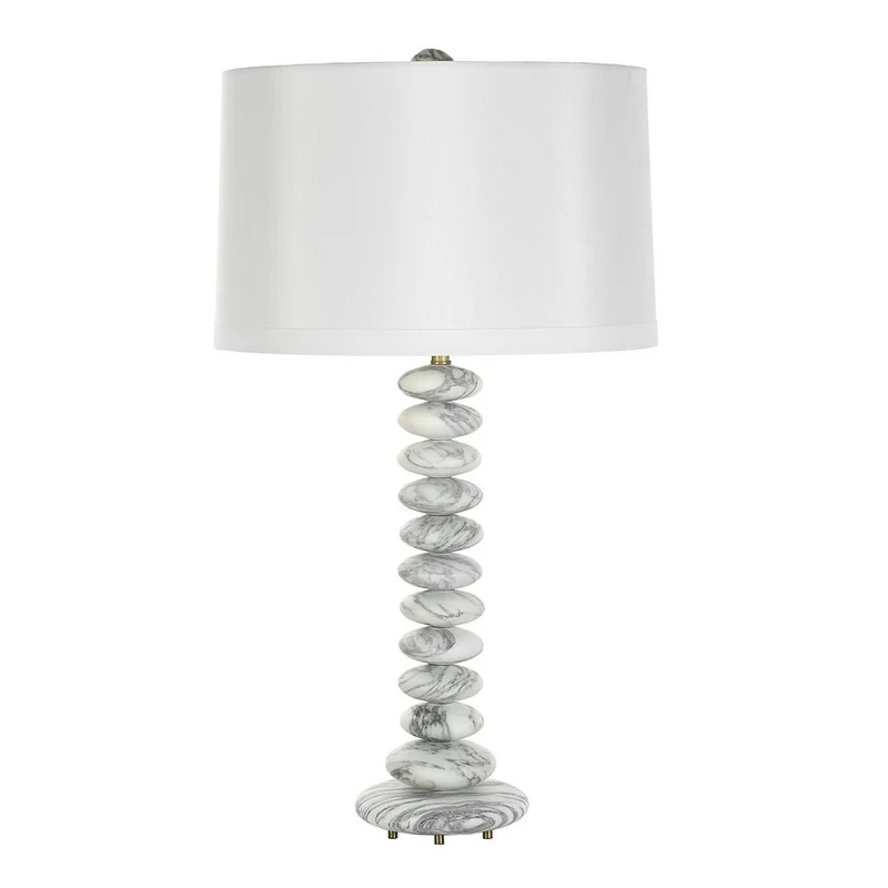 Washed Stones Table Lamp