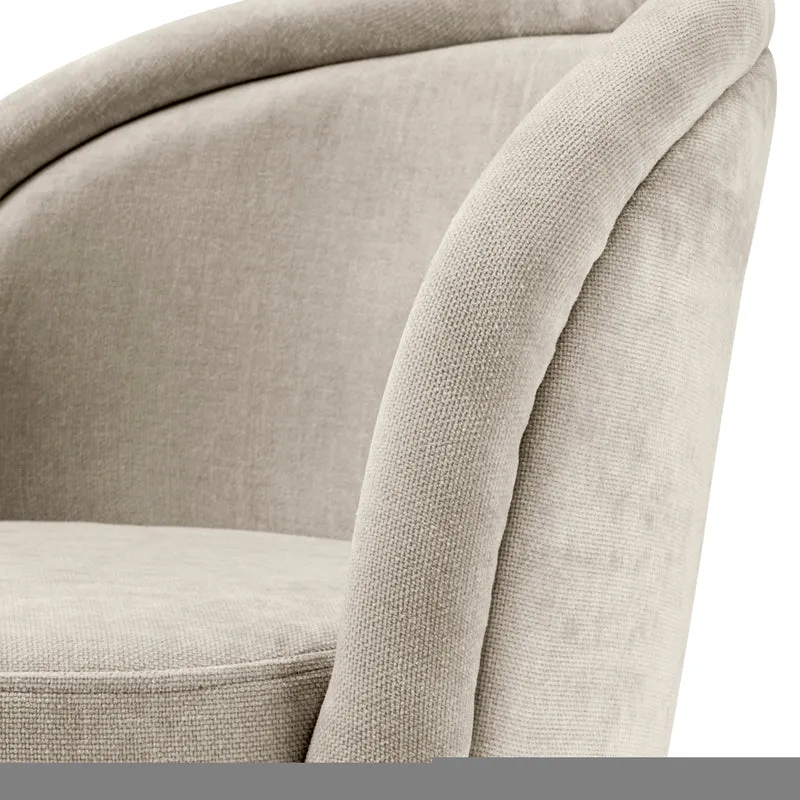 Dining Chair Chloé set of 2 Sand