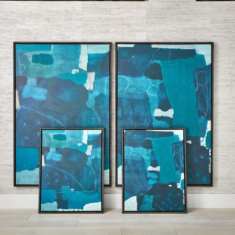 Wait Until Dusk Framed Canvas Diptych Large Set of 2