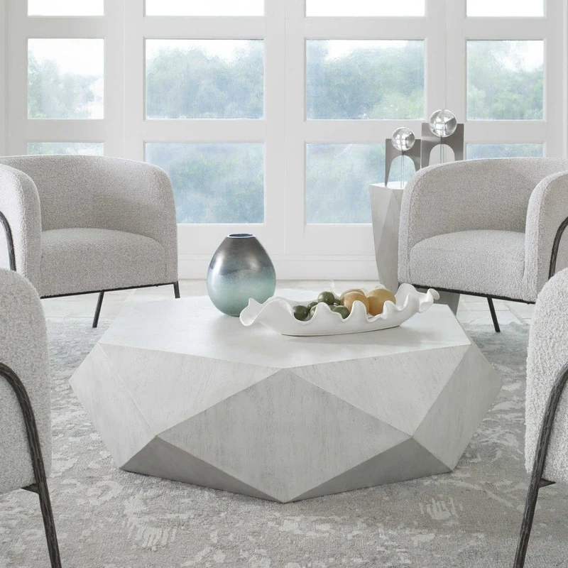 Volker White Coffee Table
