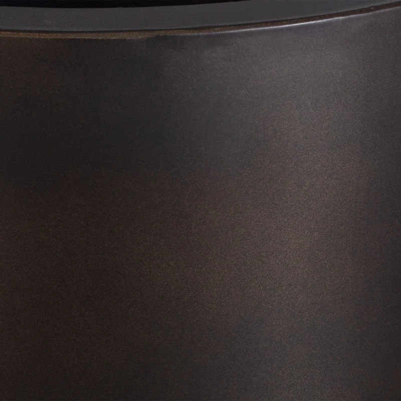 Volcan Matte Bronze Outdoor Planters Set of 2