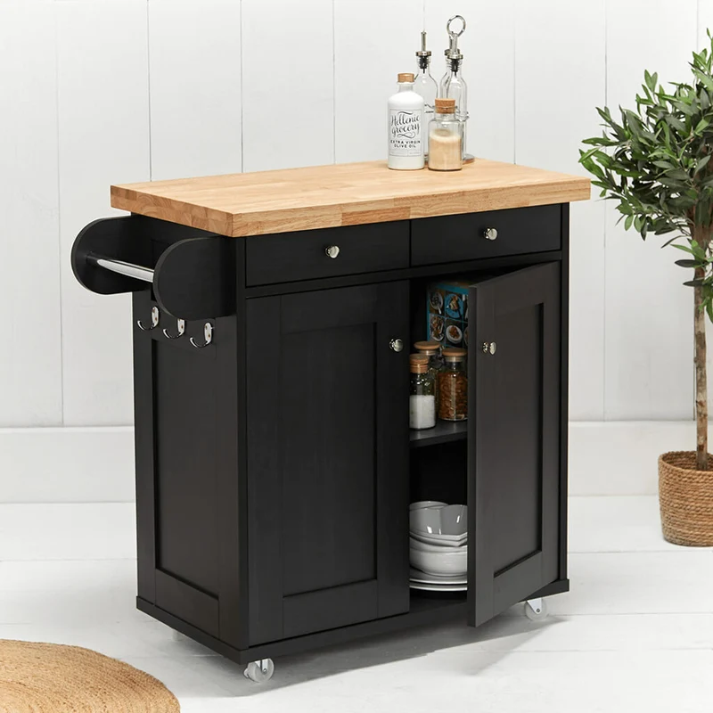 Portland White Kitchen Island