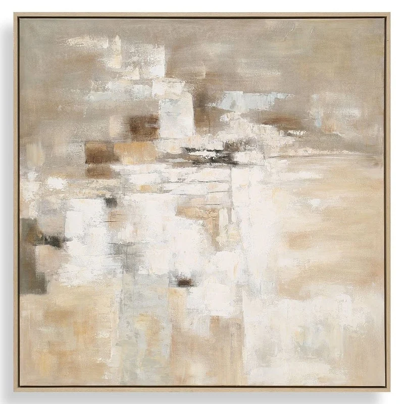 Time To Time Hand Painted Abstract Art