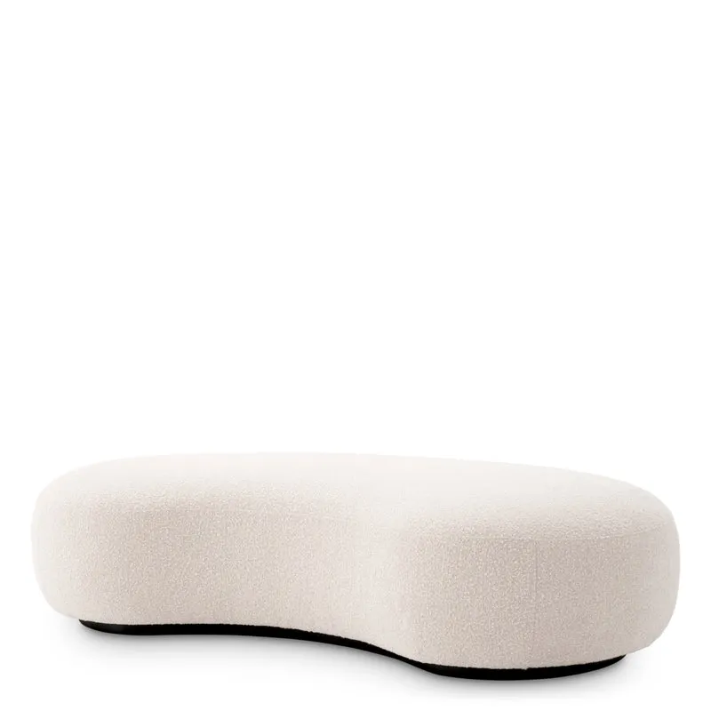 Bench Björn Bouclé cream | black base