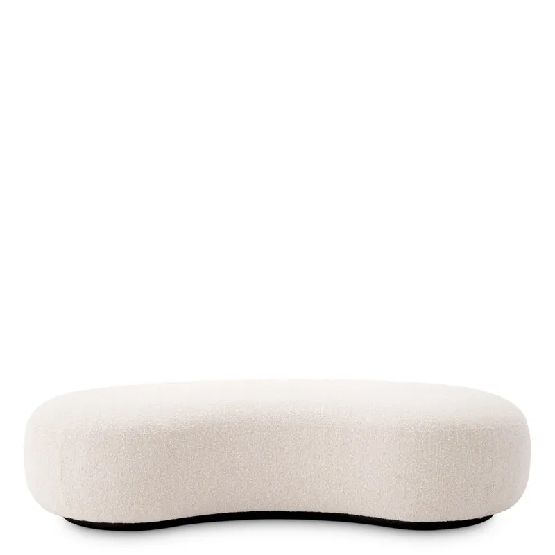 Bench Björn Bouclé cream | black base