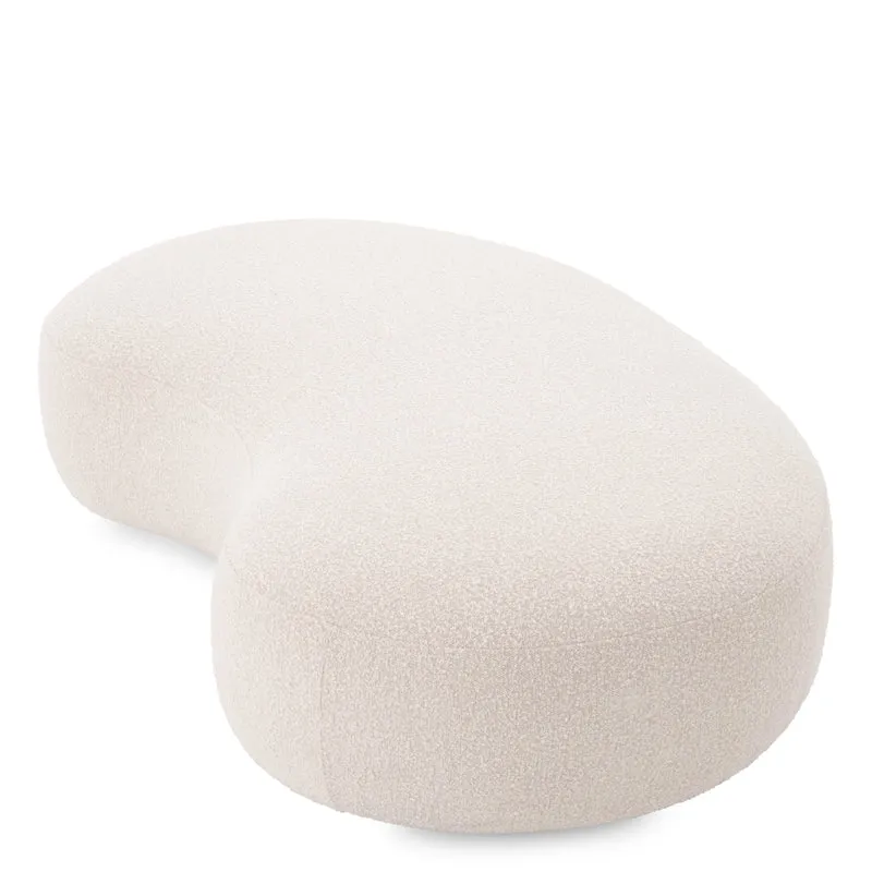 Bench Björn Bouclé cream | black base