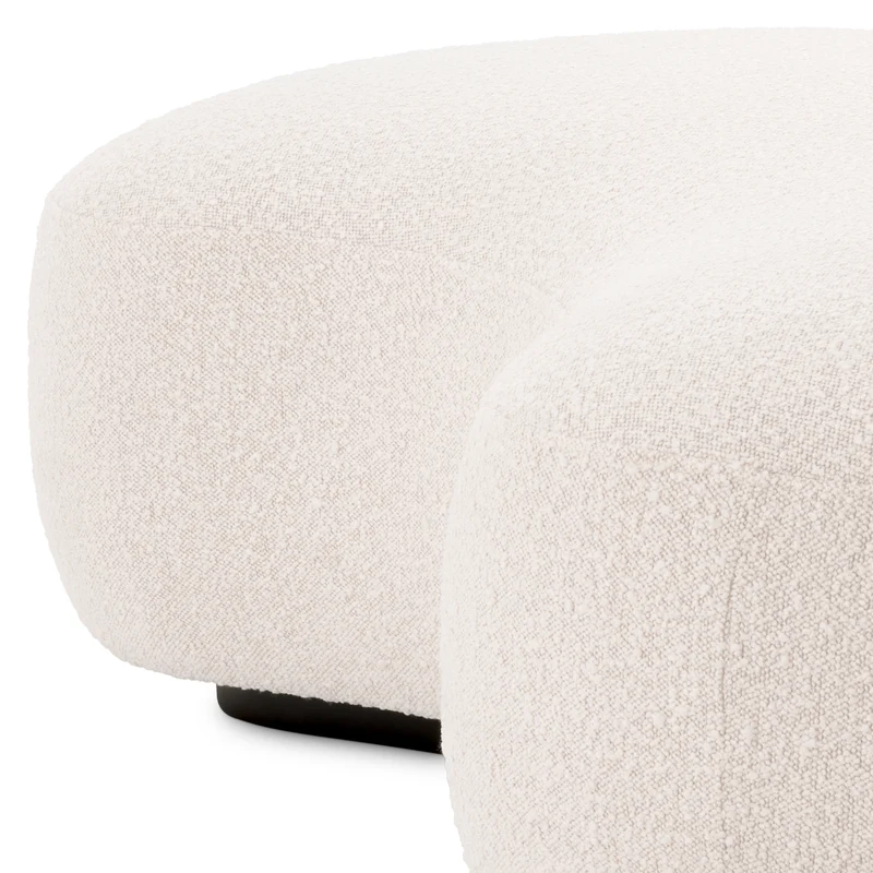 Bench Björn Bouclé cream | black base