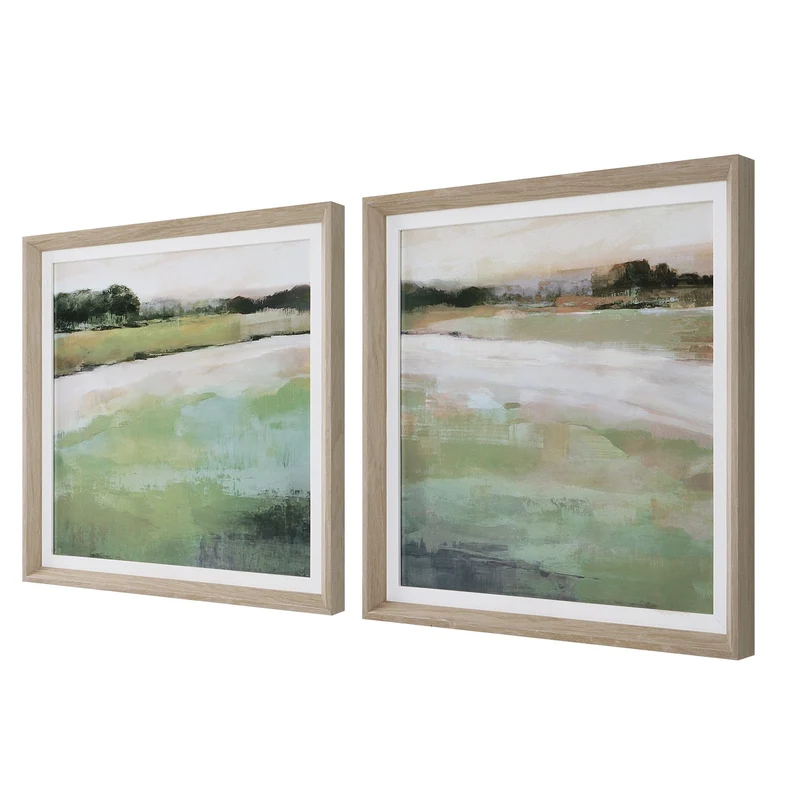 Vivid Vista Framed Prints, Set/2