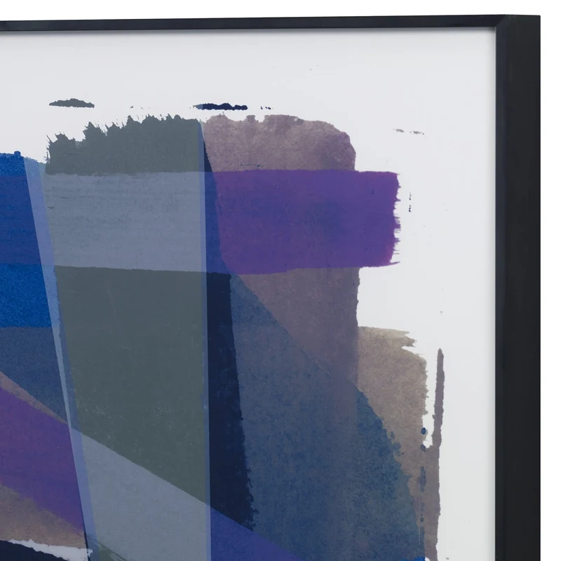 Vivacious Abstract Framed Prints, Set/2
